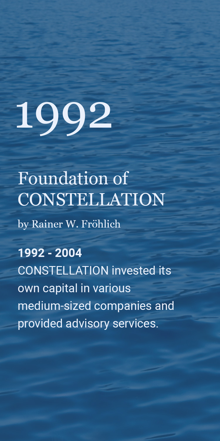 1992 Foundation of CONSTELLATION